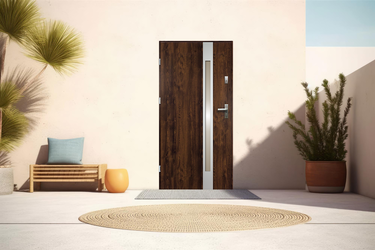 რკინის კარი Temida(S) P55 დათბუნებით