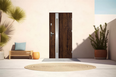 რკინის კარი Temida(S) P55 დათბუნებით