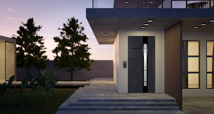 რკინის კარი Luna S68 ZL ARCTIC დათბუნებით