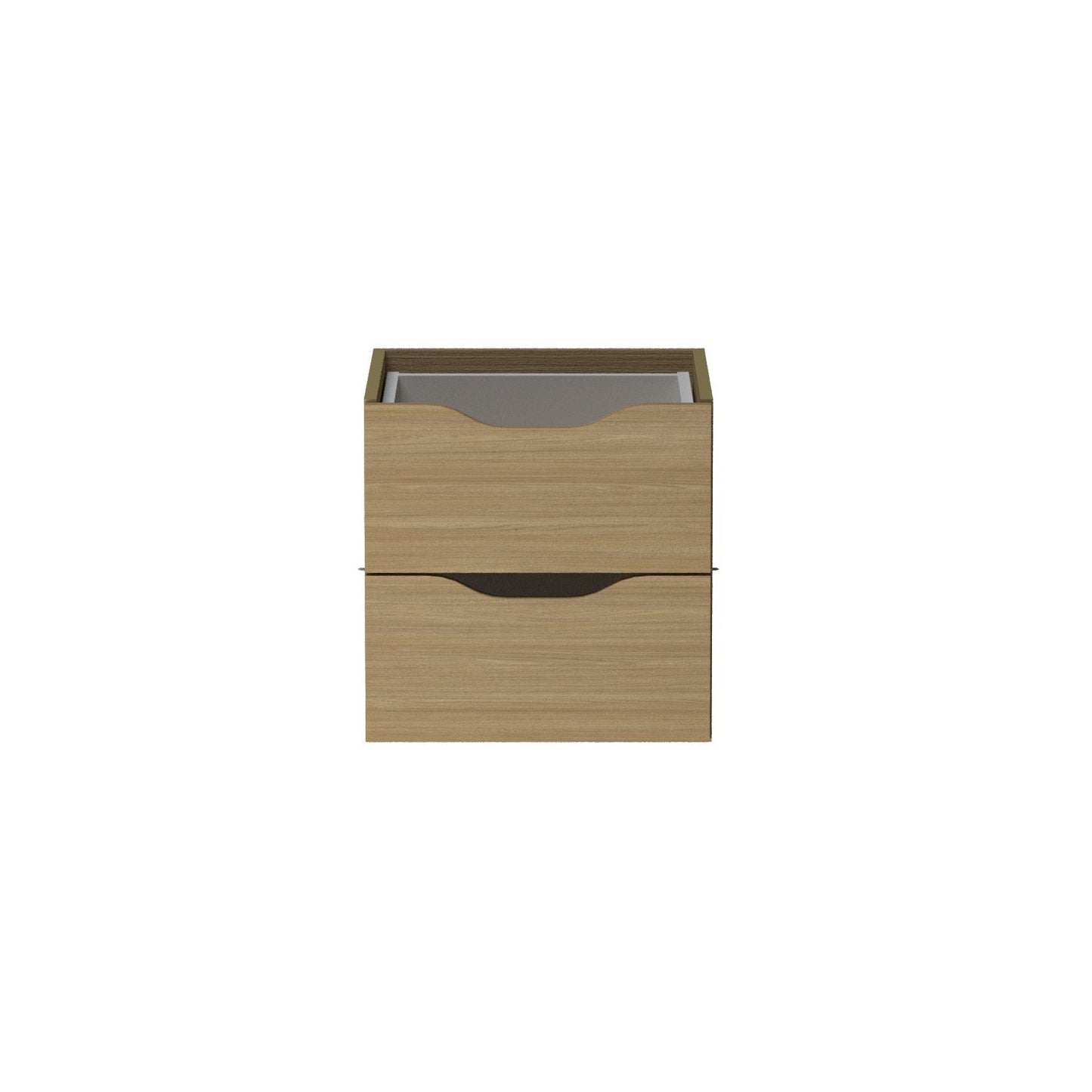 მოდული ორი უჯრით FORA, მუხისფერი