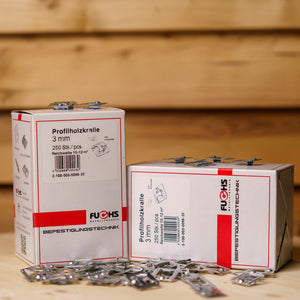 FUCHS Profiling Clips 3 mm