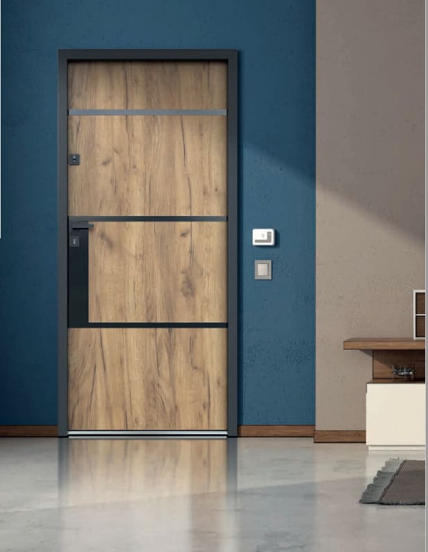 რკინის კარი Herakles P55 დათბუნებით