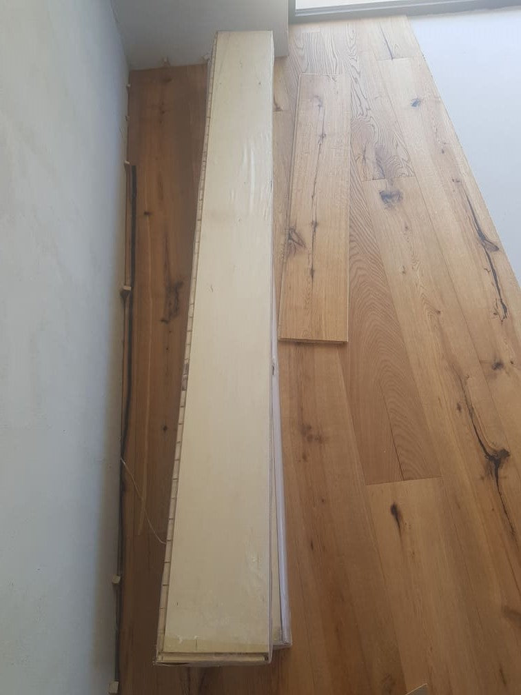 სამშრიანი პარკეტი მუხა ზულცი ულტრა რუსტიკი