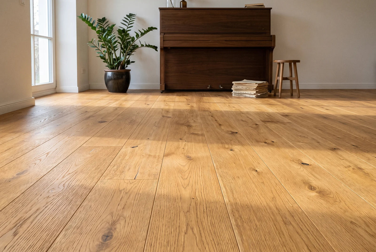 Engineered parquet Oak Yankee rustic - in the interior (manufacturer's photo 5)