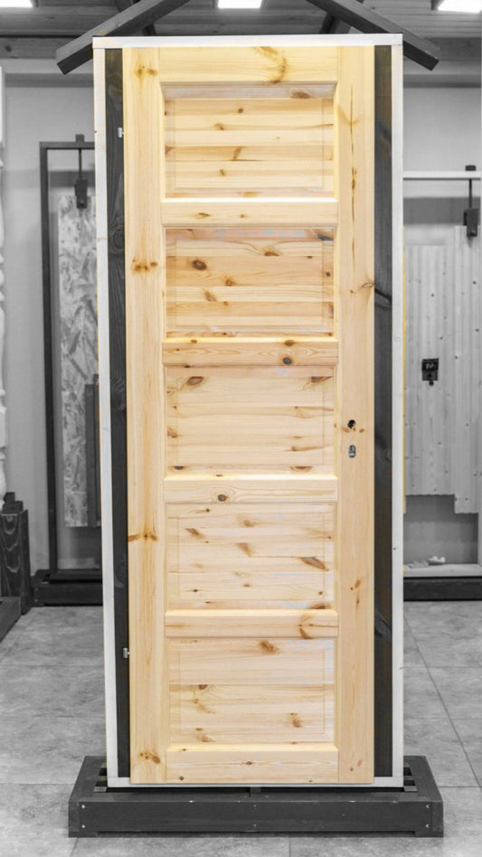 Скандинавский деревянный дверной комплект Ilawa 38X700X2100 мм