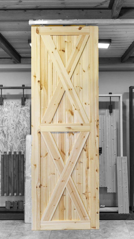 დასაკიდი ხის კარის Loft 38X700X2100 მმ