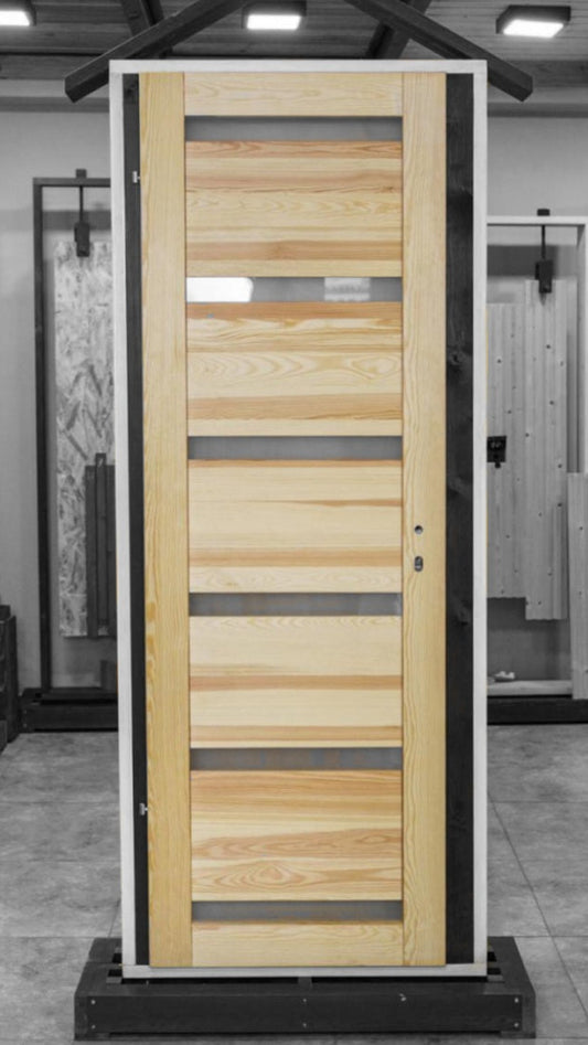 Скандинавский деревянный дверной комплект Genewa 38x700x2100 мм